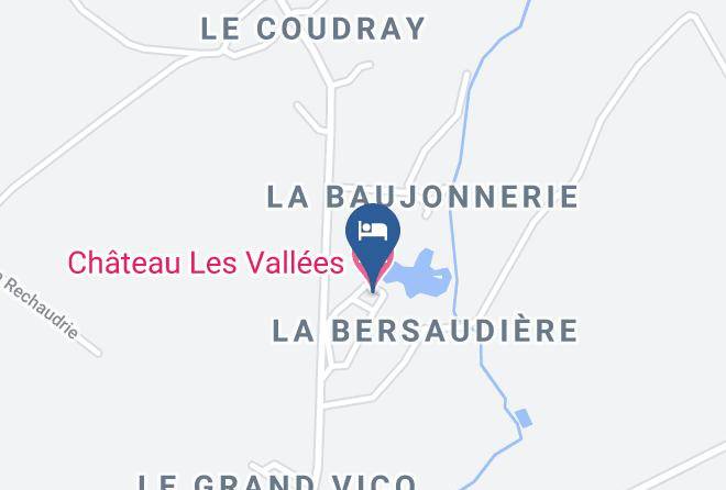 Indre Et Loire - Chateau Les Vallees Maps