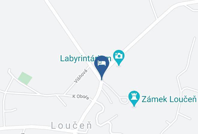 Nymburk - Chateau Loucen Garden Retreat Maps