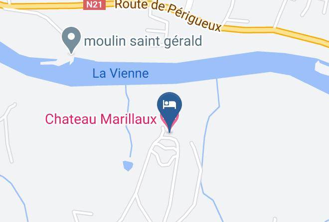Haute Vienne - Chateau Marillaux Maps