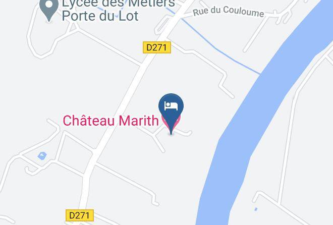 Lot Et Garonne - Chateau Marith Maps