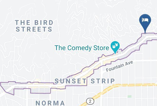 Los Angeles - Chateau Marmont Maps