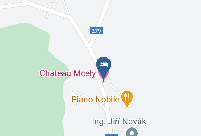 Nymburk - Chateau Mcely Maps