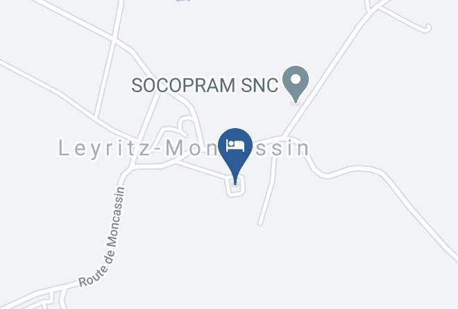 Chateau Moncassin Map