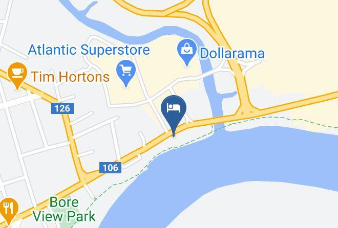 Chateau Moncton Hotel & Suites Map