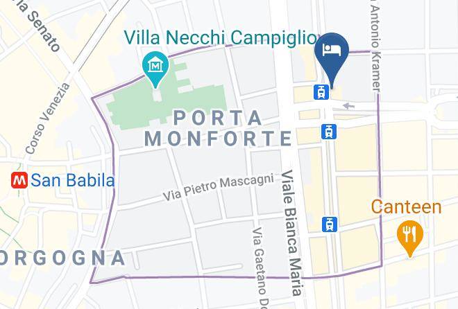 Milan - Chateau Monfort Maps