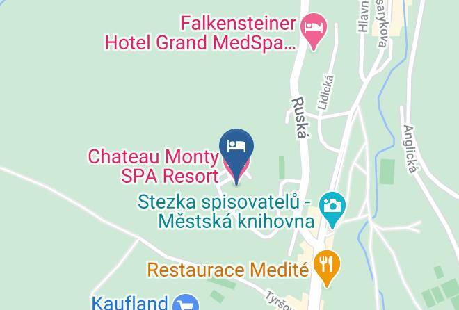 Cheb - Chateau Monty Spa Resort Maps