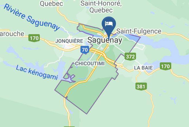 Le Saguenay Et Son Fjord - Chateau Murdock Gite Et Esthetique 1950 Maps