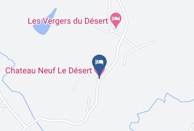 Dordogne - Chateau Neuf Le Desert Maps