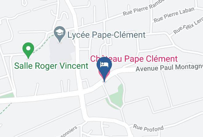Gironde - Chateau Pape Clement Maps