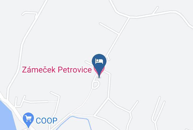 Chateau Petrovice Map