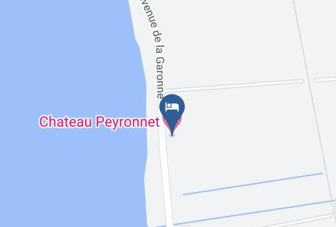 Gironde - Chateau Peyronnet Maps