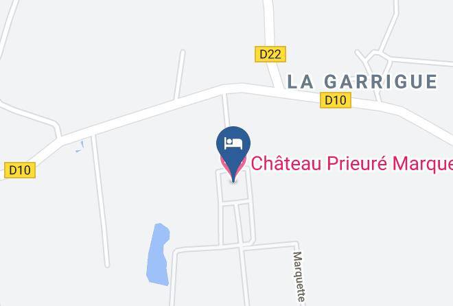 Chateau Prieure Marquet Map
