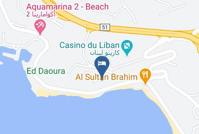 Kesrwan - Chateau Raphael Boutique Hotel Maps