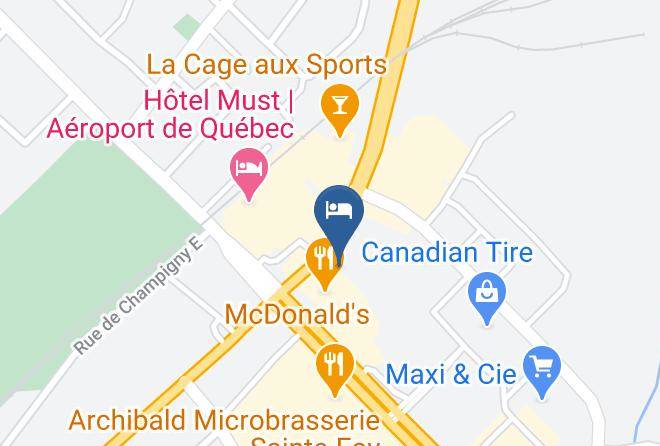Capitale Nationale - Repotel Duplessis Aeroport Maps