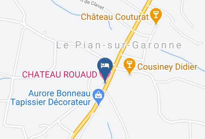 Gironde - Chateau Rouaud Maps