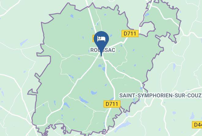 Haute Vienne - Chateau Roussac Maps