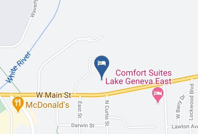 Walworth - Chateau Royale Inn Maps