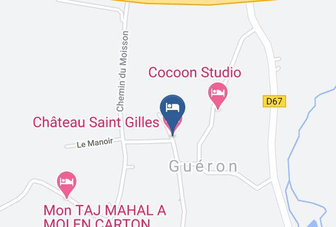 Calvados - Chateau Saint Gilles Maps