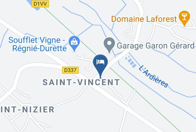 Rhone - Chateau Saint Vincent Maps