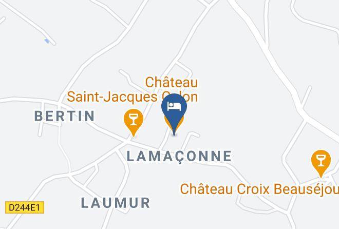 Chateau Saint Jacques Calon Map