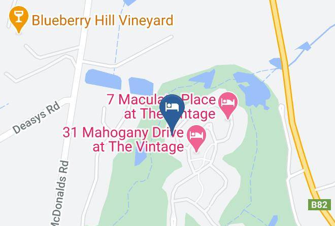 Cessnock - Chateau Shiraz At The Vintage Maps