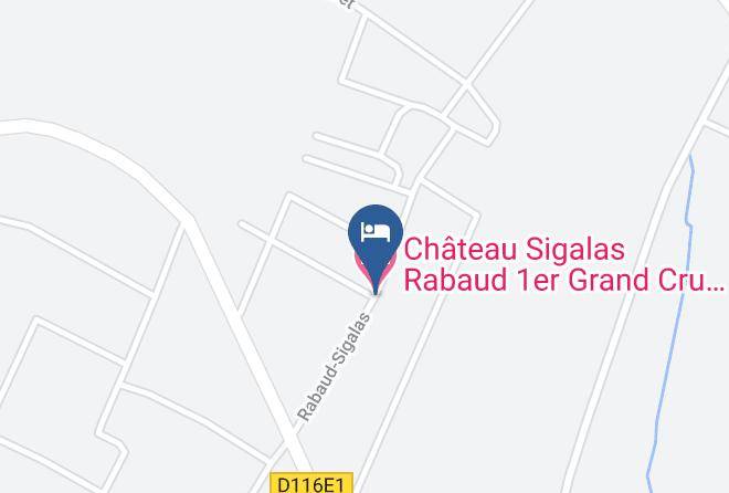 Gironde - Chateau Sigalas Rabaud 1er Grand Cru Classe Sauternes Maps