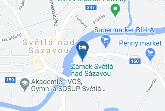 Havlickuv Brod - Svetla Nad Sazavou Castle Maps
