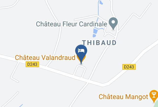 Gironde - Chateau Valandraud Maps