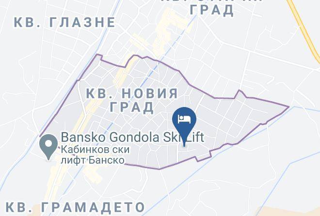 Bansko - Chateau Vaptzarov Hotel Maps