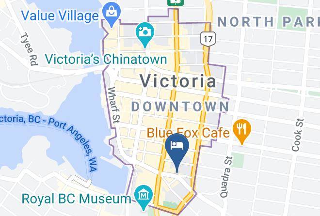 Chateau Victoria Hotel & Suites Map