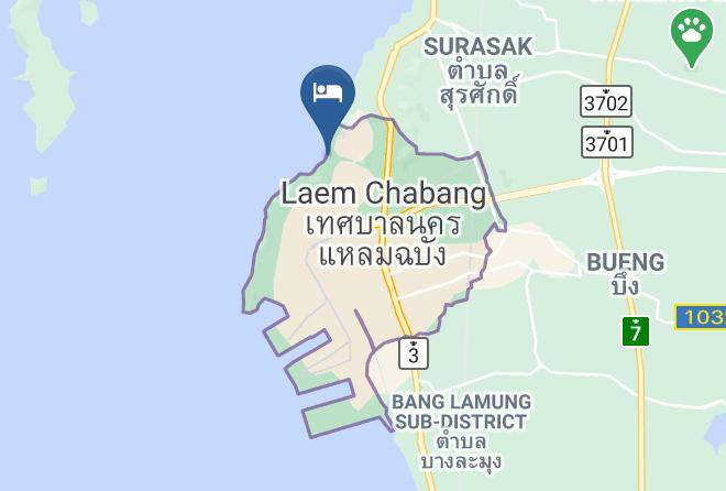 Si Racha District - Chateau Vista Hotel Maps