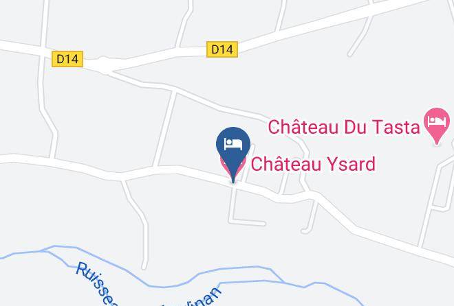 Gironde - Chateau Ysard Maps