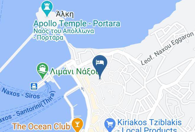 Naxos - Chateau Zevgoli Maps