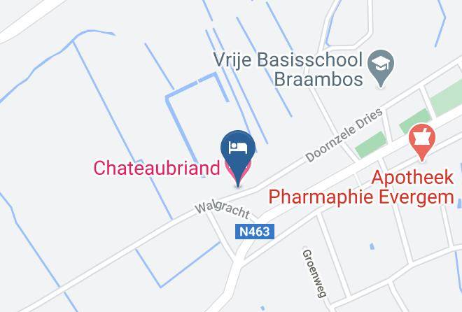 East Flanders - Chateaubriand Maps