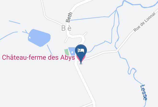 Luxemburg Province - Chateau Ferme Des Abys Maps