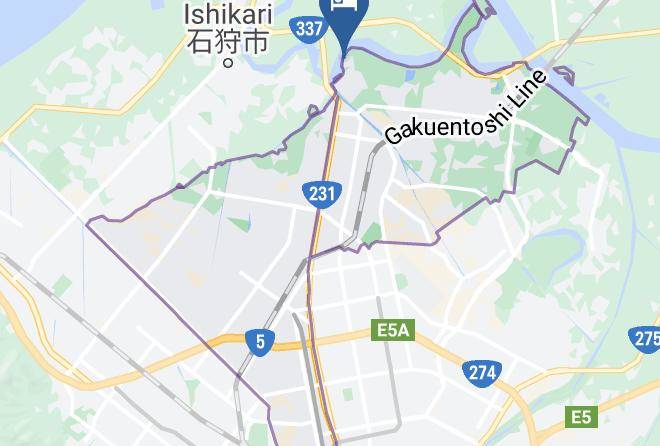 Sapporo City Kita Ward - Chateraise Gateaux Kingdom Sapporo Maps
