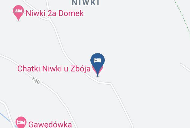Chatki Niwki U Zboja Map