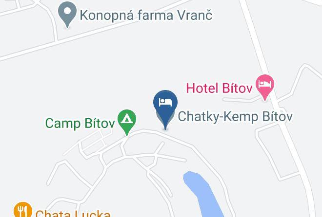 Znojmo - Chatky Bitov Maps