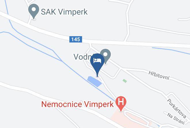 Prachatice - Chatky Vodnik Maps