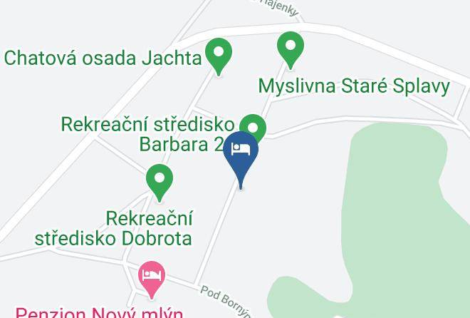 Ceska Lipa - Chatova Osada Dobrota Ubytovani Machovo Jezero Maps