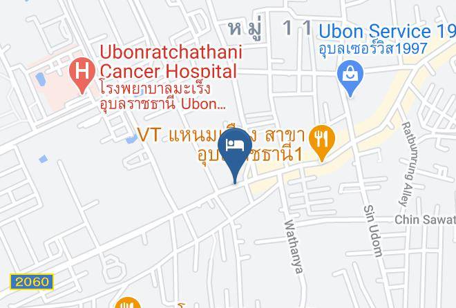 Amphoe Mueang Ubon Ratchathani - Chatsuree Boutique Resort Maps