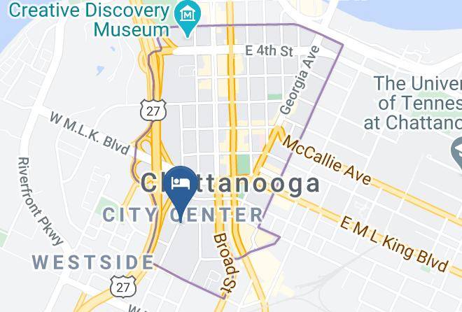 Hamilton - Chattanooga Marriott Downtown Maps