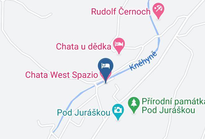 Vsetin - Chata West Spazio Maps