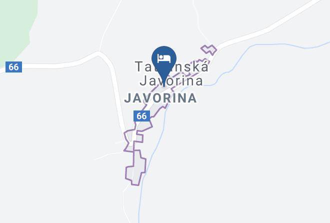 Chaty Javorina Map