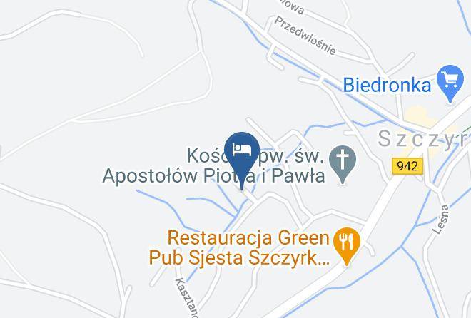 Chaty Pod Beskidkiem Szczyrk Map