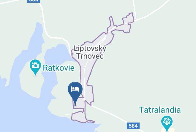 Liptovsky Mikulas - Chaty Terezka Maps