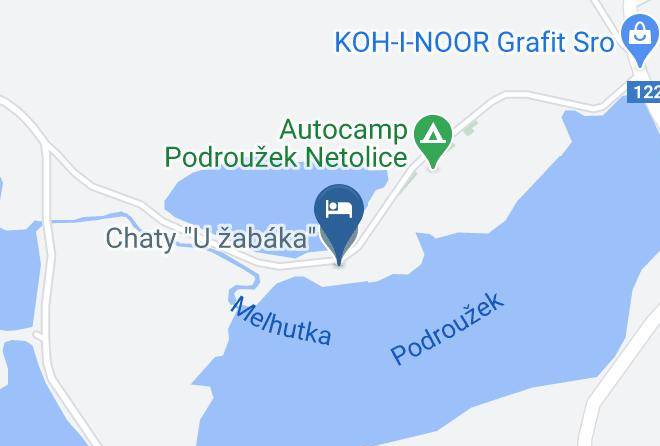 Prachatice - Chaty U Zabaka Maps