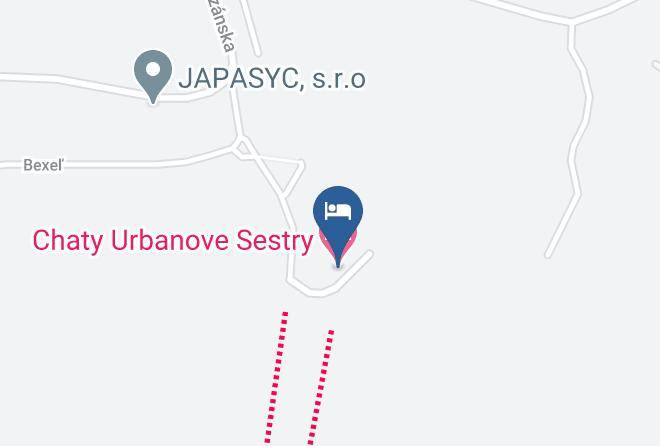Brezno - Chaty Urbanove Sestry Maps