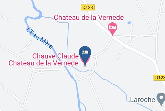 Puy De Dome - Chauve Claude Chateau De La Vernede Maps