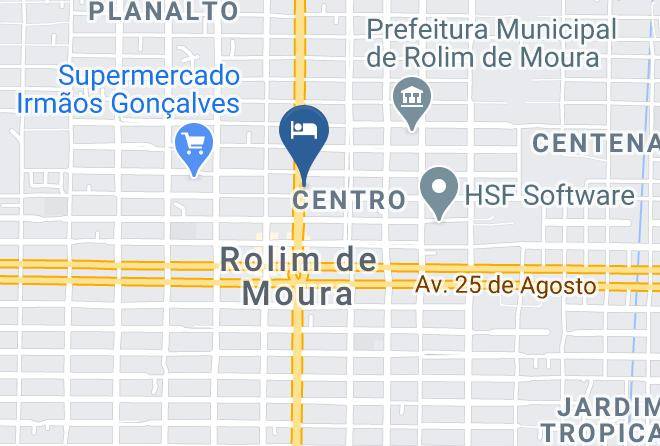Rolim De Moura - Chaves Hotel Maps